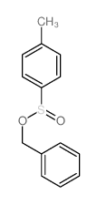1-methyl-4-phenylmethoxysulfinyl-benzene结构式