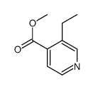 methyl 3-ethylpyridine-4-carboxylate结构式