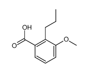 3-(methyloxy)-2-propylbenzoic acid Structure