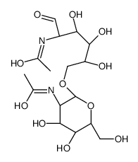 N-acetylglucosaminyl beta(1-6)N-acetylgalactosamine Structure