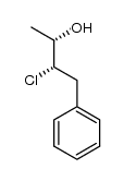 (2S,3S)-4-phenyl-3-chloro-2-butanol结构式