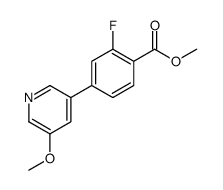 methyl 2-fluoro-4-(5-methoxypyridin-3-yl)benzoate picture