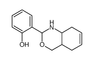 2-(2,4,4a,5,8,8a-hexahydro-1H-3,1-benzoxazin-2-yl)phenol结构式