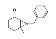 7-benzyl-6-methyl-7-azabicyclo[4.1.0]heptan-2-one结构式