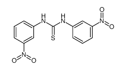 1,3-bis-(3-nitro-phenyl)-thiourea结构式