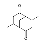 4,8-dimethylbicyclo[3.3.1]nonane-2,6-dione Structure