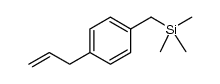 (4-allylbenzyl)trimethylsilane结构式