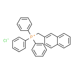 Phosphonium, (2-naphthalenylmethyl)triphenyl-, chloride结构式