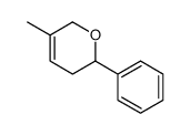 5-methyl-2-phenyl-3,6-dihydro-2H-pyran Structure