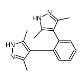 4-[2-(3,5-dimethyl-1H-pyrazol-4-yl)phenyl]-3,5-dimethyl-1H-pyrazole结构式