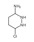 6-chloro-1,2-diazinan-3-amine Structure