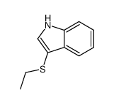 3-ethylsulfanyl-1H-indole Structure