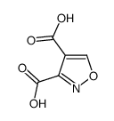 3,4-Isoxazoledicarboxylicacid(8CI,9CI) Structure