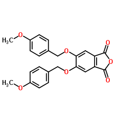 5,6-二((4-甲氧基苄基)氧基)异苯并呋喃-1,3-二酮图片