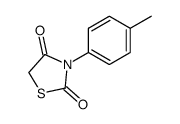 3-(4-methylphenyl)thiazolidine-2,4-dione Structure