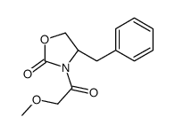 (4R)-4-benzyl-3-(2-methoxyacetyl)-1,3-oxazolidin-2-one Structure