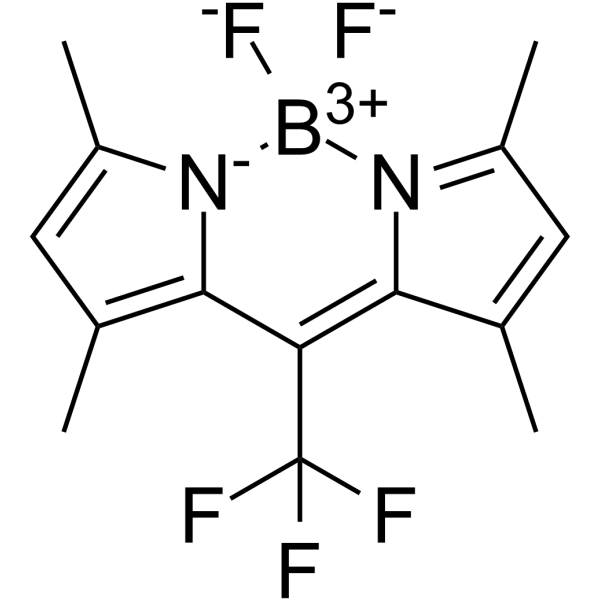 meso-CF3-BODIPY 2结构式