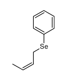 but-2-enylselanylbenzene Structure