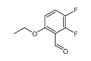 6-Ethoxy-2,3-difluorobenzaldehyde结构式