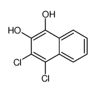 3,4-Dichloro-1,2-naphthalenediol结构式