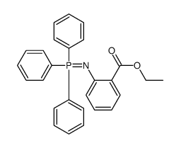 ethyl 2-[(triphenyl-λ5-phosphanylidene)amino]benzoate结构式