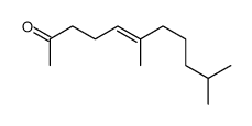 6,10-dimethylundec-5-en-2-one结构式