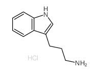 3-indol-3-yl-propylamine,hydrochloride Structure