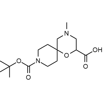 9-(Tert-butoxycarbonyl)-4-methyl-1-oxa-4,9-diazaspiro[5.5]Undecane-2-carboxylic acid picture