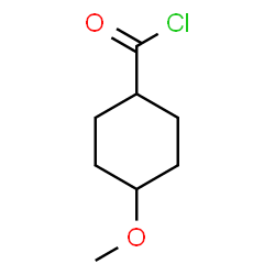 Cyclohexanecarbonyl chloride, 4-methoxy-, cis- (9CI)结构式