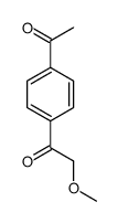 1-(4-acetylphenyl)-2-methoxyethanone Structure