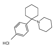 4-methyl PCP (hydrochloride)结构式