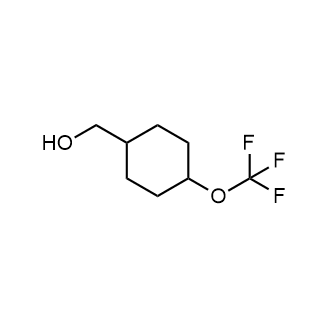 (4-(Trifluoromethoxy)cyclohexyl)methanol Structure