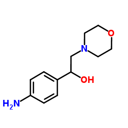 1-(4-Aminophenyl)-2-(4-morpholinyl)ethanol结构式