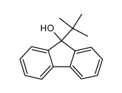 9-hydroxy-9-tert-butylfluorene结构式