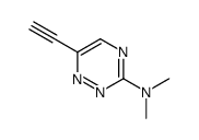 1,2,4-Triazin-3-amine, 6-ethynyl-N,N-dimethyl- (9CI) picture