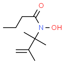 Butanamide,N-hydroxy-N-(1,1,2-trimethyl-2-propenyl)- (9CI) Structure