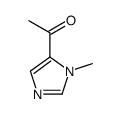 1-(1-甲基-1H-咪唑-5-基)乙酮结构式