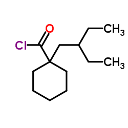 Cyclohexanecarbonyl chloride, 1-(2-ethylbutyl)- picture