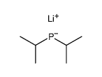 lithium diisopropylphosphide Structure