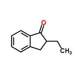 2-乙基-1-茚酮结构式