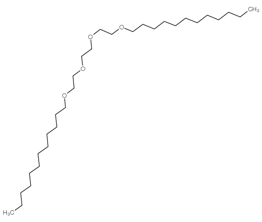 1-[2-[2-(2-dodecoxyethoxy)ethoxy]ethoxy]dodecane结构式