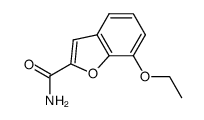 2-Benzofurancarboxamide,7-ethoxy-(9CI) Structure