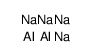 alumane,sodium(4:4) Structure