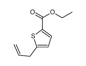 3-(5-ETHOXYCARBONYL-2-THIENYL)-1-PROPENE structure