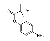 (4-aminophenyl) 2-bromo-2-methylpropanoate结构式