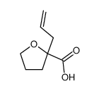 2-Furancarboxylicacid,tetrahydro-2-(2-propenyl)-(9CI) structure