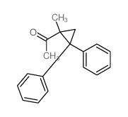 Ethanone,1-(1-methyl-2,2-diphenylcyclopropyl)-结构式