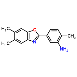 5-(5,6-Dimethyl-1,3-benzoxazol-2-yl)-2-methylaniline Structure