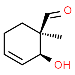 3-Cyclohexene-1-carboxaldehyde, 2-hydroxy-1-methyl-, (1R,2S)- (9CI) Structure