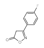 3-(4-FLUOROPHENYL)-5(4H)-ISOXAZOLONE Structure